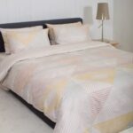 HOME Nordic 853 Cardiff Beige Παπλωματοθήκη - Σετ Παπλωματοθήκη Υπέρδιπλη