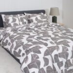 HOME Nordic 855 Malmo Grey Παπλωματοθήκη - Σετ Παπλωματοθήκη  μονή