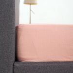 Σεντόνι HOME View με λάστιχο - Powder - Διπλό 180x200cm +35cm