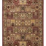 ΧΑΛΙ PERSIA 6283 BURGUNDY ΜΕ ΚΡΟΣΣΙ - 080X150  NewPlan