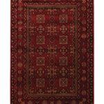 ΧΑΛΙ PERSIA   315 BURGUNDY ΜΕ ΚΡΟΣΣΙ - 133X190  NewPlan