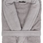 Naf Naf Bonjour Bathrobes - Lt Grey - M