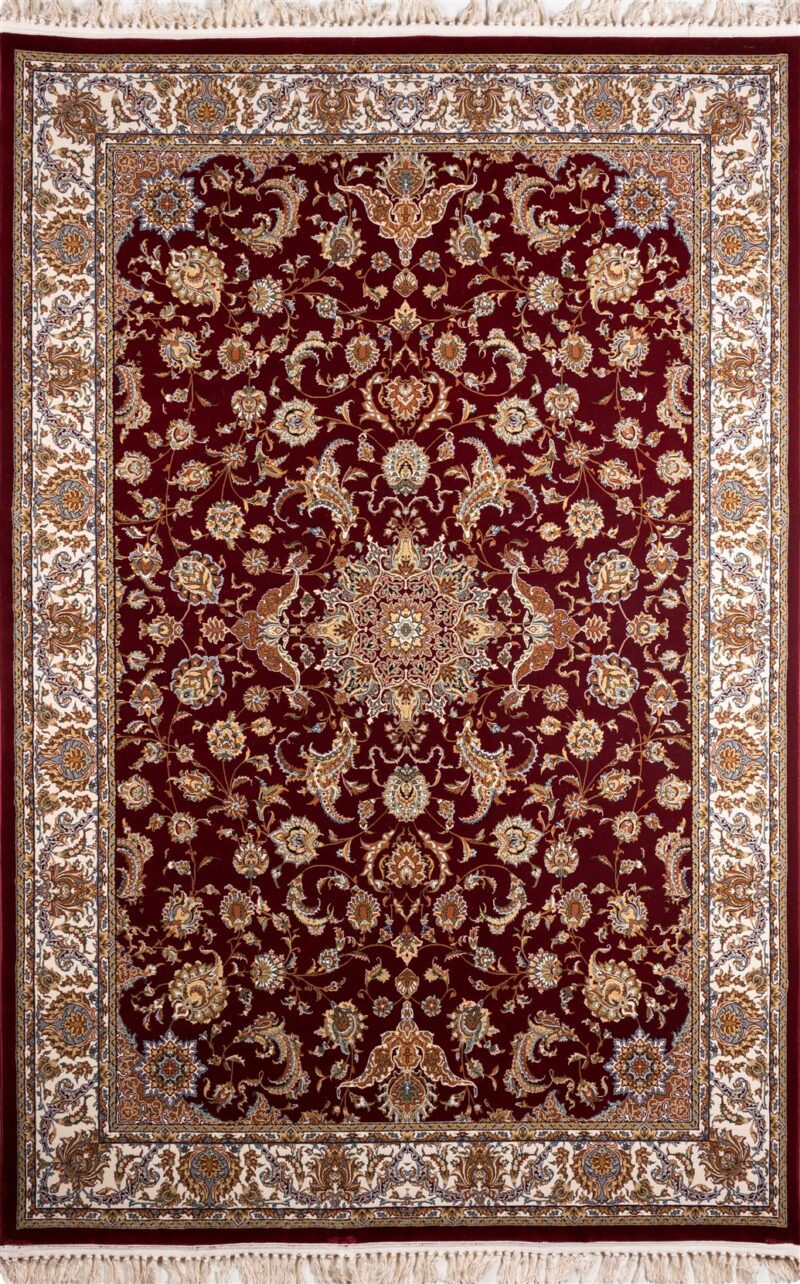 ΧΑΛΙ ROYAL SILK 003/R RED - 200cm x 285cm - 003 red