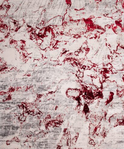 ΧΑΛΙ SHINY VELVET 5643/Light Grey Red - 240cm x 300cm - 038a 1 scaled 1