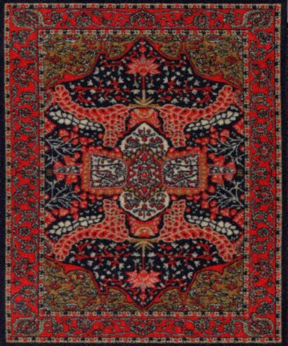 ΣΟΥΒΕΡ Coaster rugs-Art Deco Sarouk - ART DECO SAROUK COASTERRUG