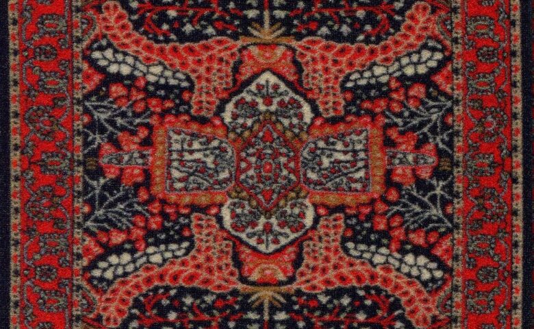 ΣΟΥΒΕΡ Coaster rugs-Art Deco Sarouk - ART DECO SAROUK COASTERRUG