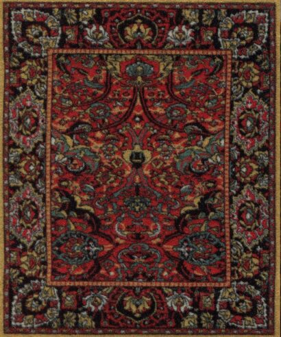 ΣΟΥΒΕΡ Coaster rugs-Floral Arabesque - FLORAL ARABESQUE COASTERRUG