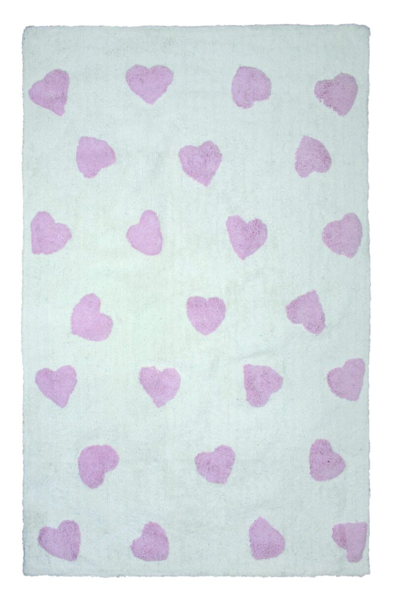 ΧΑΛΙ ΠΑΙΔΙΚΟ PICCOLO HEARTS CREAM - 130cm x 190cm - IMG 1448 scaled 1