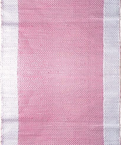 ΧΑΛΙ ΒΑΜΒΑΚΕΡΟ PINEROLO WHITE/LIGHT PINK - 070cm x 140cm - IMG 20180202 095700