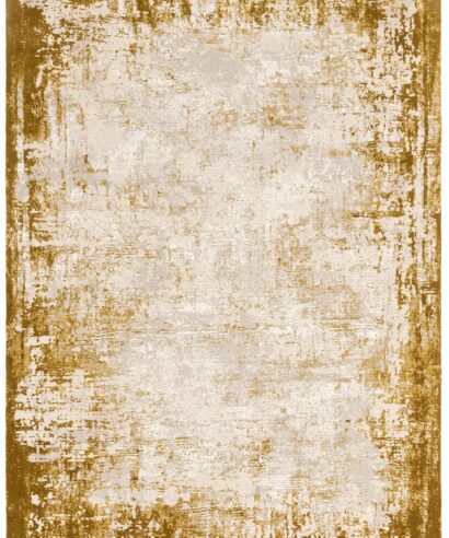 ΧΑΛΙ ASIATIC LONDON KUZA BORDER GOLD - 120cm x 170cm - Kuza Border Gold 1500 x 2166