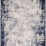 ΧΑΛΙ ASIATIC LONDON KUZA BORDER NAVY - 120cm x 170cm