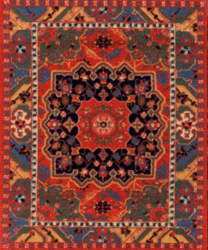 ΣΟΥΒΕΡ Coaster rugs-Northwest Persian - NORTHWEST PERSIAN LICENSED FROM DE YOUNG MUSEUM COASTERRUG