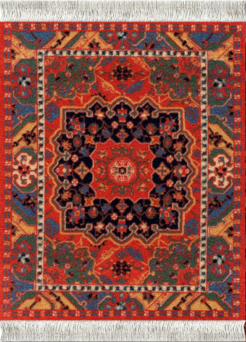 ΣΟΥΒΕΡ Coaster rugs-Northwest Persian - NORTHWEST PERSIAN LICENSED FROM DE YOUNG MUSEUM COASTERRUG