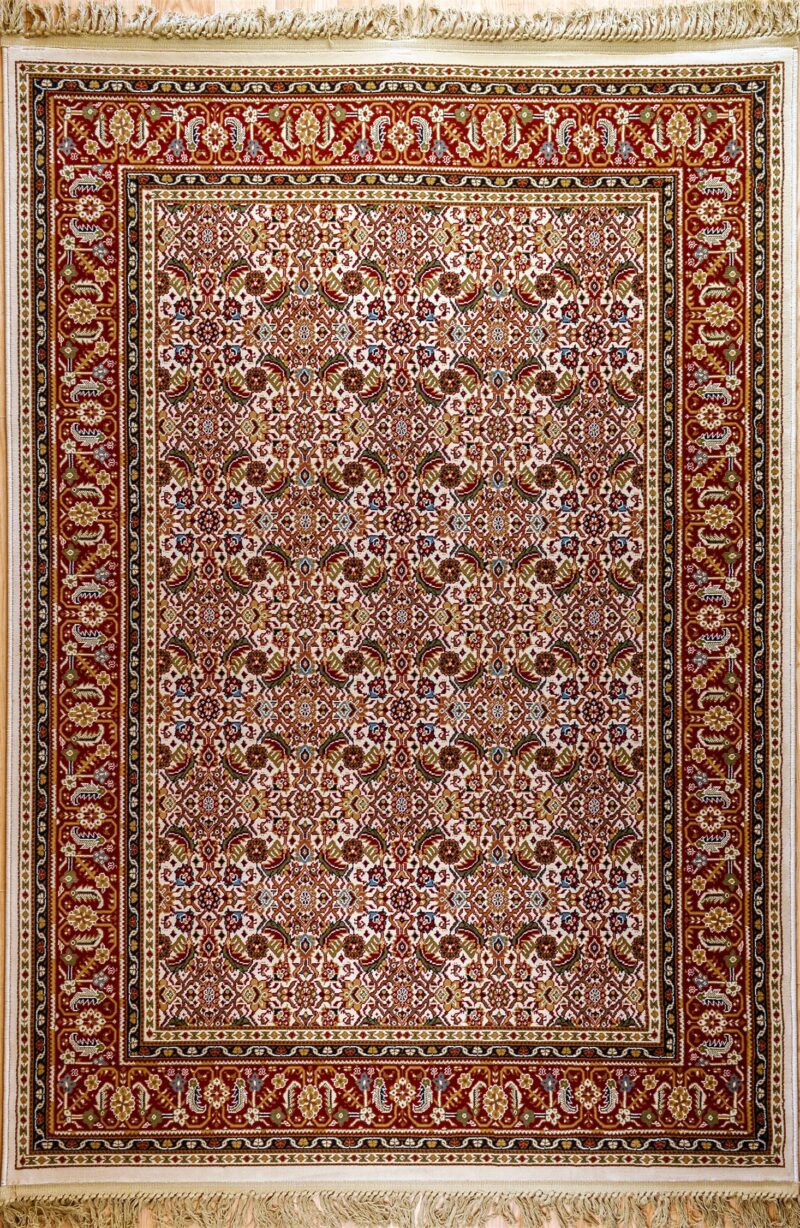 ΧΑΛΙ ORIAN 1180/Cream Red - 200cm x 250cm - ORIAN 1180 CREAM RED 2 1466 x 2250