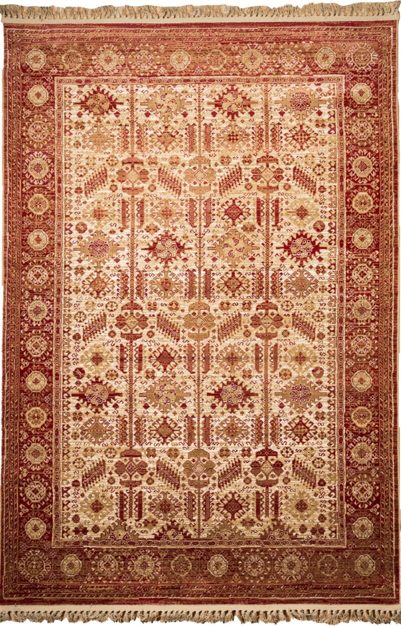 ΧΑΛΙ ORIAN 2305/Cream Red - 200cm x 290cm - ORIAN 2305 1419 x 2212