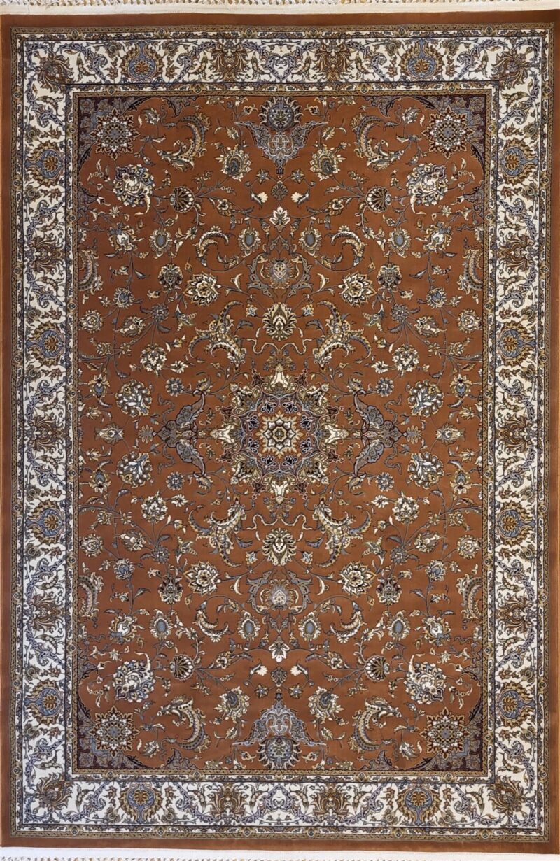 ΧΑΛΙ ROYAL SILK 003 BROWN - 160cm x 235cm - Royal Silk 003 Brown