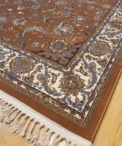 ΧΑΛΙ ROYAL SILK 003 BROWN - 160cm x 235cm - Royal Silk 003 Brown b