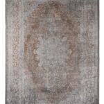 ΧΑΛΙ LUXURIOUS SILK 5989 GREY BEIGE - 160cm x 230cm