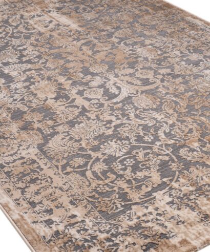 ΧΑΛΙ VELVET 6017/Grey Beige - 160cm x 230cm - VELVET 6017 GREY BEIGE 3