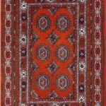 ΣΟΥΒΕΡ Coaster rugs-Burnt Orange Bokhara