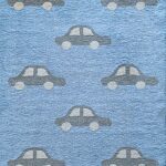 ΧΑΛΙ ΠΑΙΔΙΚΟ KIDDO CARS LIGHT BLUE - 090cm x 160cm