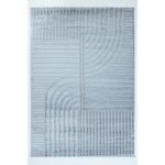 Χαλί ezzo Charlotte C590AY9 DARK GREY