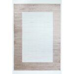 Χαλί ezzo Seta E085AH9 CREAM (ΚΡΕΜ-ΚΑΦΕ)