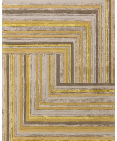 ΧΑΛΙ ASIATIC LONDON MATRIX NETWORK GOLD - matrix network gold rug n 2048x scaled 1