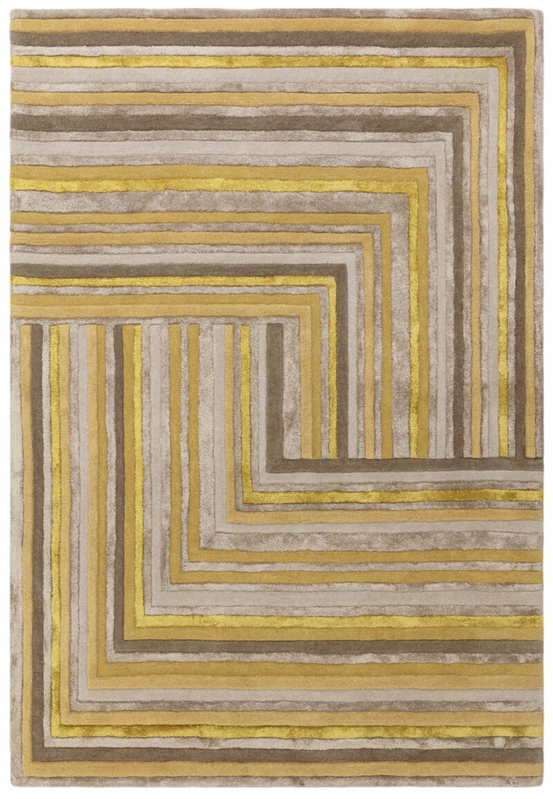 ΧΑΛΙ ASIATIC LONDON MATRIX NETWORK GOLD - matrix network gold rug n 2048x scaled 1