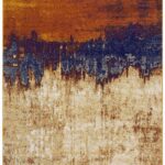 ΧΑΛΙ ASIATIC LONDON NOVA DISTRESS ORANGE - 160cm x 230cm