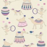 ΧΑΛΙ ΠΑΙΔΙΚΟ LOLLIPOPS NEW 4176/E CIRCUS - 080cm x 150cm oval
