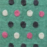 ΧΑΛΙ ΠΑΙΔΙΚΟ BAMBINI DOTS MINT-MULTI - 100cm x 180cm