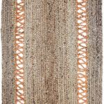 ΧΑΛΙ ΓΙΟΥΤΑ CORDA NATURAL-RUST - 160cm x 230cm