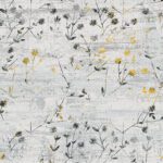 ΧΑΛΙ SHINY VELVET 5641/Anthracite Yellow - 160cm x 230cm