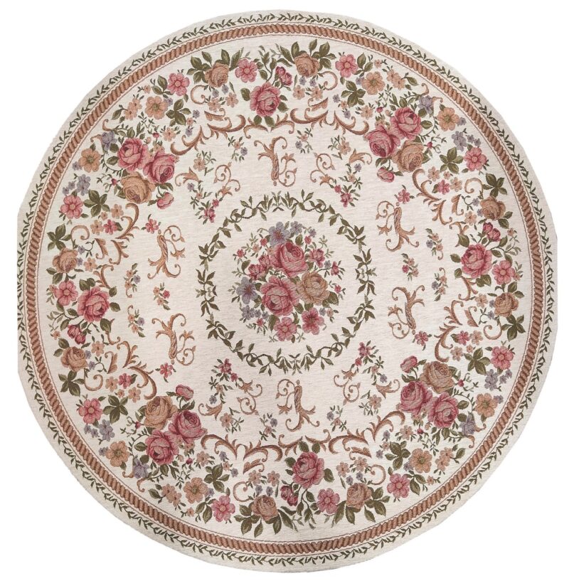 ΧΑΛΙ IBIZA AUBUSSON 308-W - 150cm-Στρογγυλό - 308W round