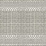 ΧΑΛΙ ΨΑΘΑ DECO 1090/E GU6 SILVER - 133cm x 190cm