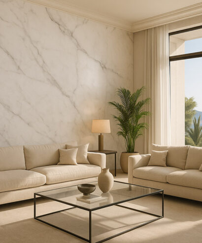 PVC MEGA PANEL 2.8/1220/2800mm CARRARA BIANCO 101 NewPlan - 7 28 bcr 122280 101 3