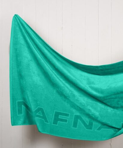 Naf Naf Velour Beach towel - Petrol