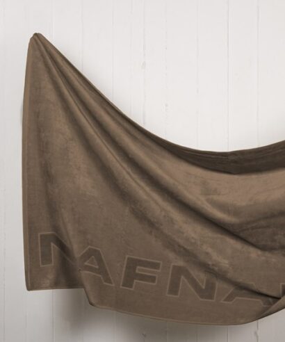 Naf Naf Velour Beach towel - Taupe
