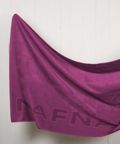 Naf Naf Velour Beach towel - Viola