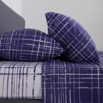 Σεντόνι Naf Naf Summit 152 Pacific Blue - Σετ Υπέρδιπλα με  Λάστιχο