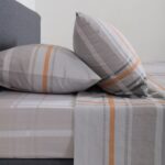 Σεντόνι Naf Naf Summit 153 Andes Orange - Σετ Σεντόνια Υπέρδιπλα