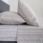 Σεντόνι Naf Naf Summit 154 Denali Grey - Σετ Σεντόνια μονά