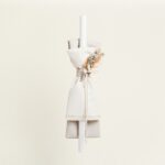 Beauty Home ΛΑΜΠΑΔΑ ΒΑΠΤΙΣΗΣ ΜΠΕΖ-ΕΚΡΟΥ ΧΡΥΣΟ ΛΟΥΡΕΞ ΜΕ ΑΠΟΞΗΡΑΜΕΝΑ
