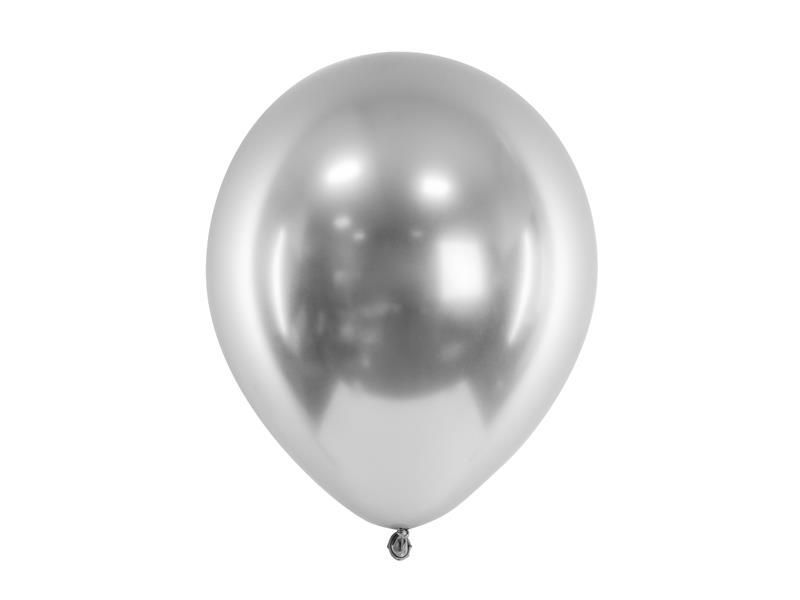 Beauty Home ΜΠΑΛΟΝΙΑ GLOSSY ΑΣΗΜΙ 30 CM  10 TEM