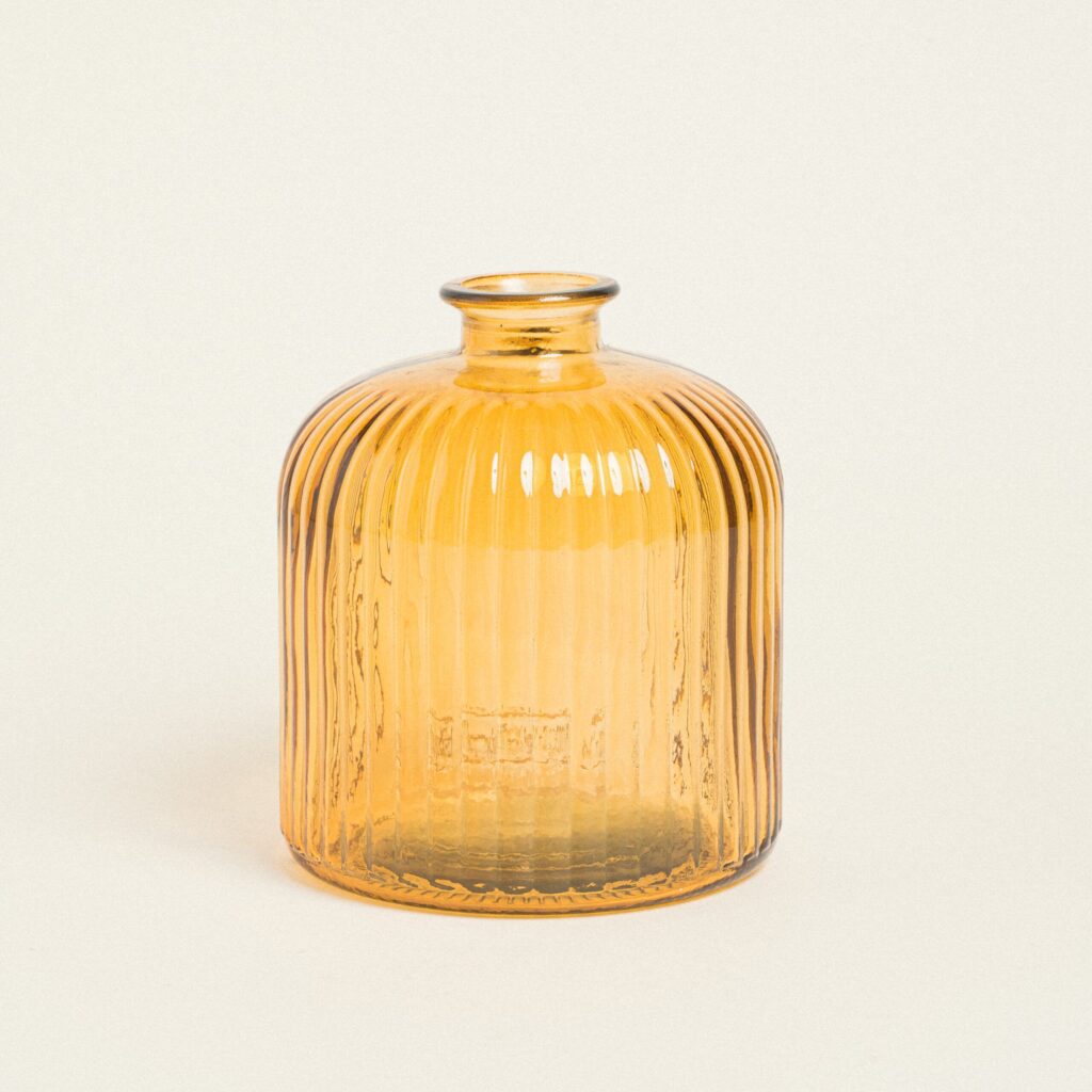 Beauty Home ΒΑΖΟ 16 x 18 cm ΚΙΤΡΙΝΟ