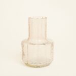 Beauty Home Γυάλινο Βάζο 13.5 x 19 cm