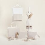 Beauty Home ΣΕΤ ΒΑΠΤΙΣΗΣ ΜΠΕΖ ΧΡΥΣΟ LUREX