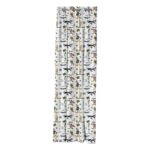 Beauty Home Κουρτίνα με 8 μεταλλικούς κρίκουςArt 6188 Looney Tunes 180x250 Εμπριμέ