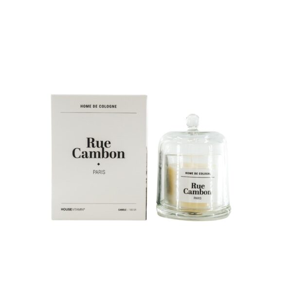 Beauty Home Αρωματικό Κερί Γυάλινο 100gr Paris 6 x 6